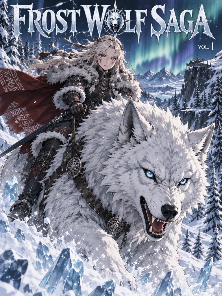 Frost Wolf Saga cover